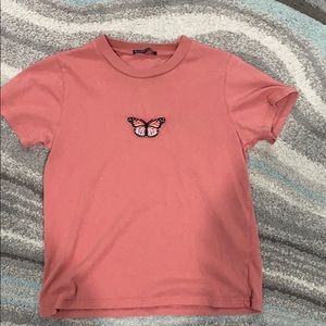 Brandy Melville butterfly T-shirt